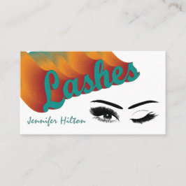 Funkyns trendig - färglösa logotyp efter omhändert visitkort