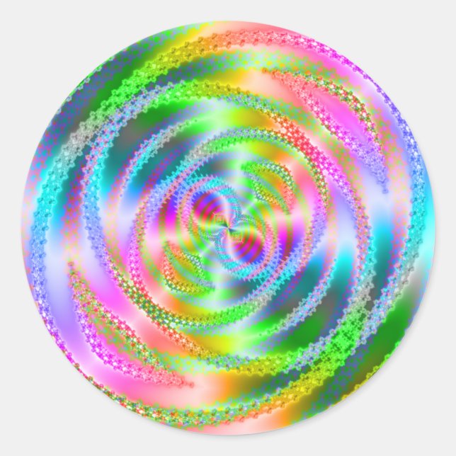 Funkyns Webben Runt Klistermärke (Framsida)