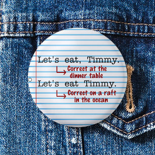 Funn interpunktion Grammar Knapp