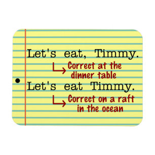 Funn interpunktion Grammar Magnet