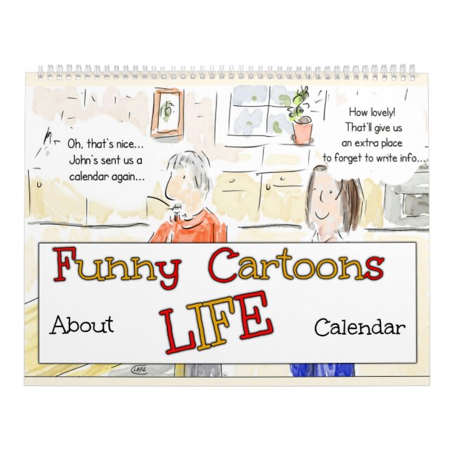 Funna Tecknader om Life Kalender (Omslag)