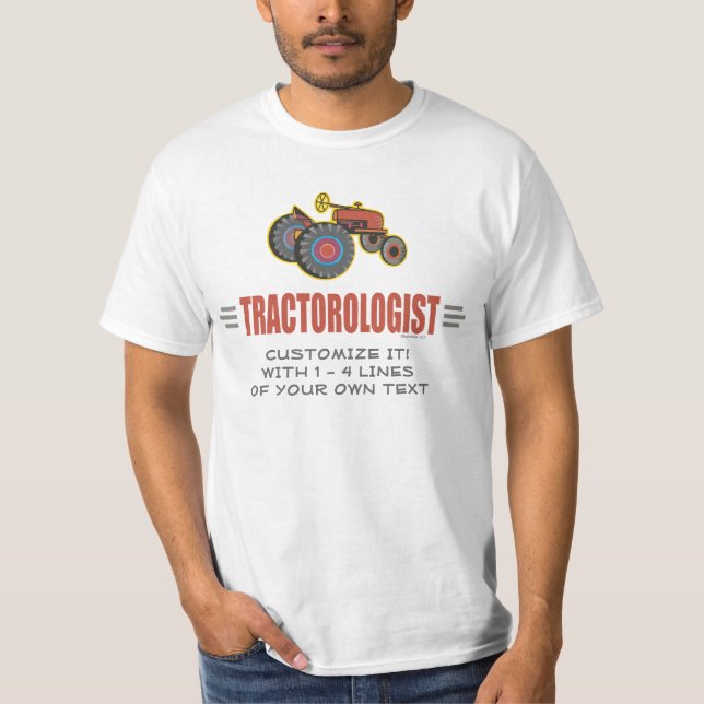 Funna traktorer tee shirt (Framsida)