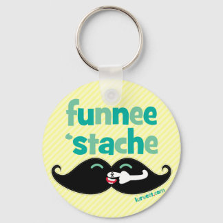 Funnee Stache Nyckelring