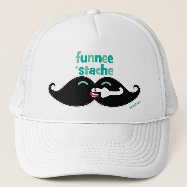 Funnee Stache truckerkeps (Framsida)
