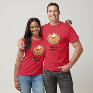 Funnel Cake Fair & Amusement Park Food - din text T Shirt