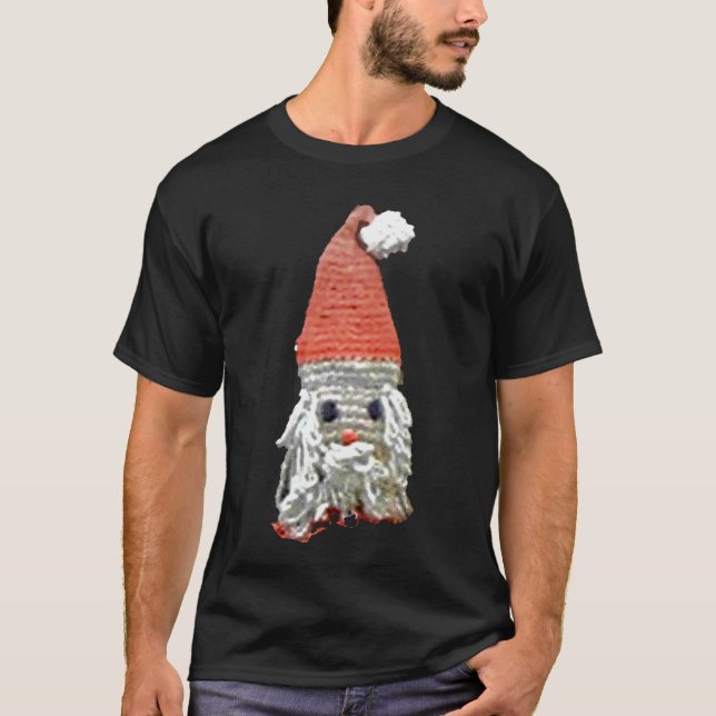 Funnen Santa docka T-shirt (Framsida)