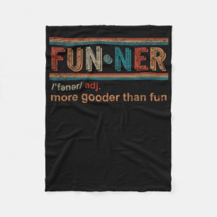 Funner Definition more Gooder than Roligt Supersko Fleecefilt