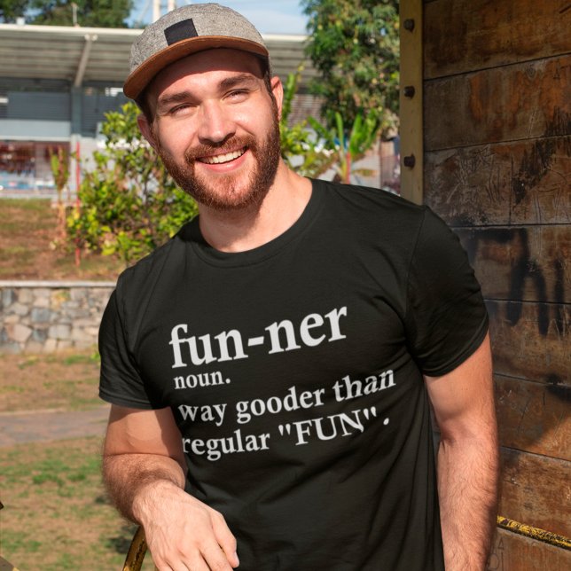 Funner Definition Way Gooder Than Regular Roligt K T Shirt (Skapare uppladdad)