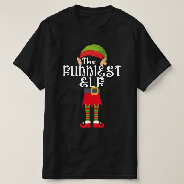 funniest lef family match christmas t shirt (Design framsida)