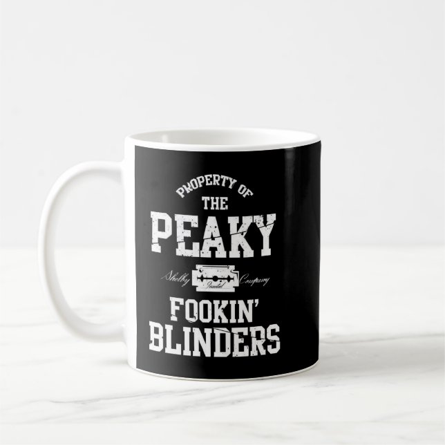 Funniest Peaky Blinders Gift Music Fans Kaffemugg (Vänster)