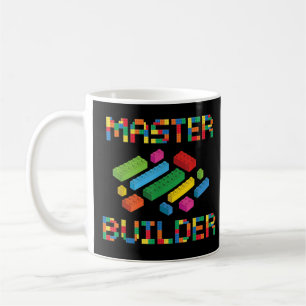 Funniga block Bygga i grundverktyget Kaffemugg