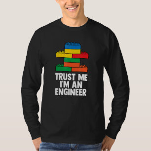 Funniga block Bygger Master Builder T Shirt
