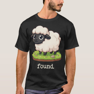 Funnit minimalist får kristen Psalm 23 lamm T Shirt