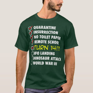 Funny 14th Birthday in 2022, Born in 2008 Premium T Shirt