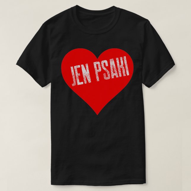 Funny 2021 Political Circle Back I Love Jen Psaki  T Shirt (Design framsida)