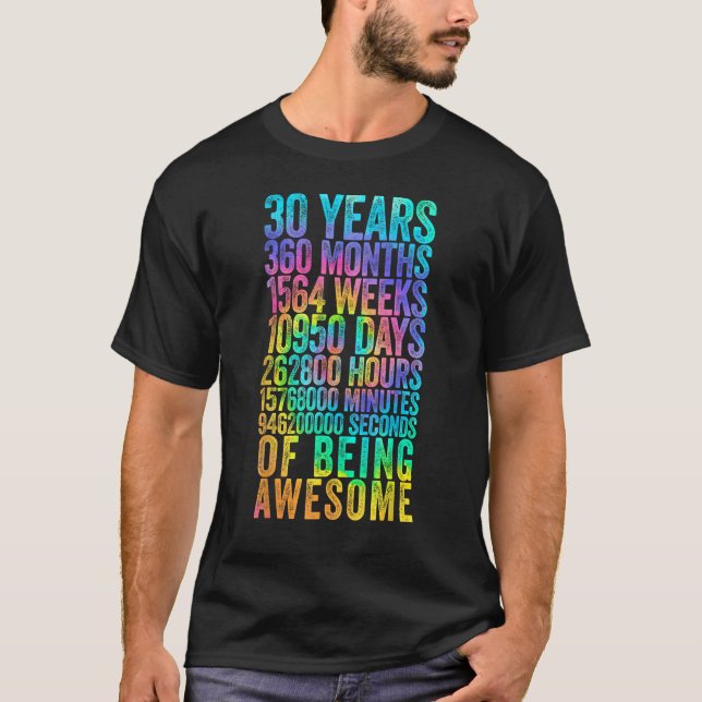 Funny 30års födelsedag Shirt Old Meter Funny 30 år T (Framsida)