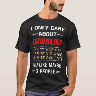 Funny 3 Entomologi Entomolog Insekt Inse T Shirt