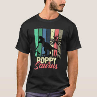 Funny 3 Rex Poppy Saurus Family Dinosaur Poppysaur T Shirt