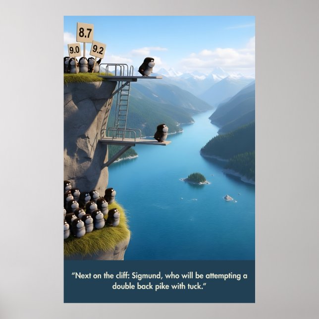 Funny 3D art lemmings poster (Framsidan)