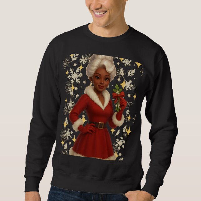 Funny 3D Cartoon Ugly Christmas Sweatshirt  (Framsida)
