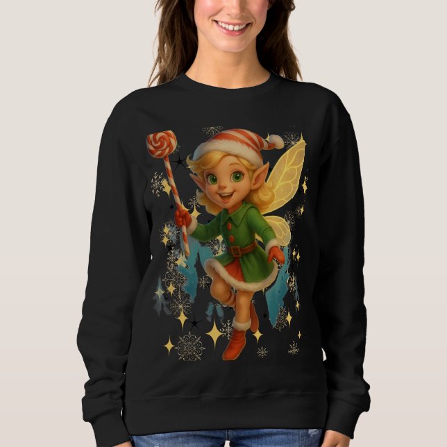 Funny 3D Cartoon Ugly Christmas Sweatshirt  T Shirt (Framsida)