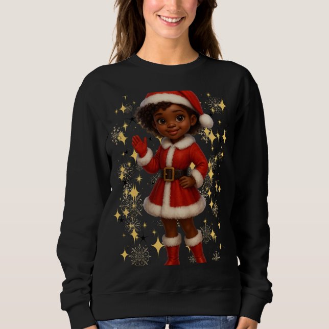 Funny 3D Cartoon Ugly Christmas Sweatshirt T Shirt (Framsida)