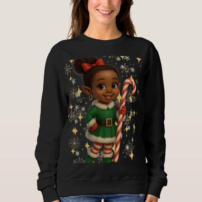Funny 3D Cartoon Ugly Christmas Sweatshirt  T Shirt (Framsida)