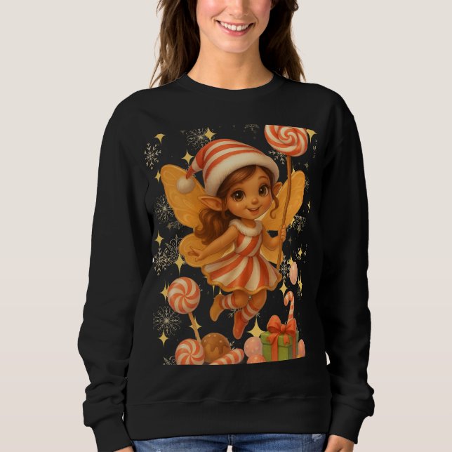 Funny 3D Cartoon Ugly Christmas Sweatshirt T Shirt (Framsida)
