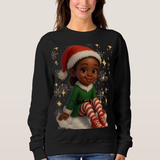 Funny 3D Cartoon Ugly Christmas Sweatshirt  T Shirt (Framsida)