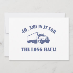 Funny 40:e födelsedagsgåva kort