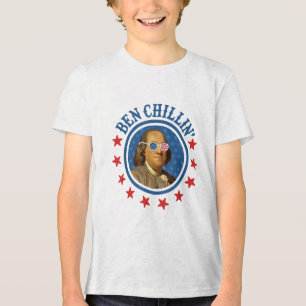 Funny 4:e juli _ Ben Chillin _ Ben Franklin Usa T Shirt