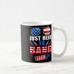 Funny 4th Of July Usa Sungles Fireworks Bang Patri Kaffemugg<br><div class="desc">Funny 4th Of July Usa Sungles Fireworks Bang Patriotic</div>