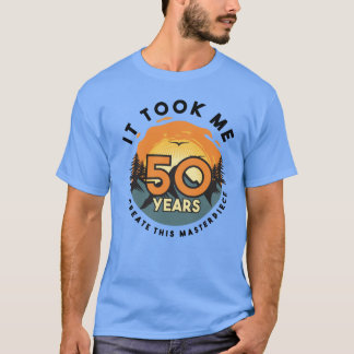 Funny 50-årig joke T-Shirt 50:e födelsedagstidning
