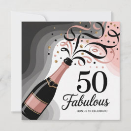 Funny 50:e födelsedagen Önskemål för Syskon Inbjudningar