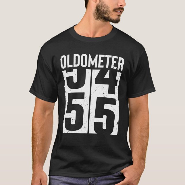 Funny 55 år gammal 55:e födelsedagsmattor t shirt (Framsida)