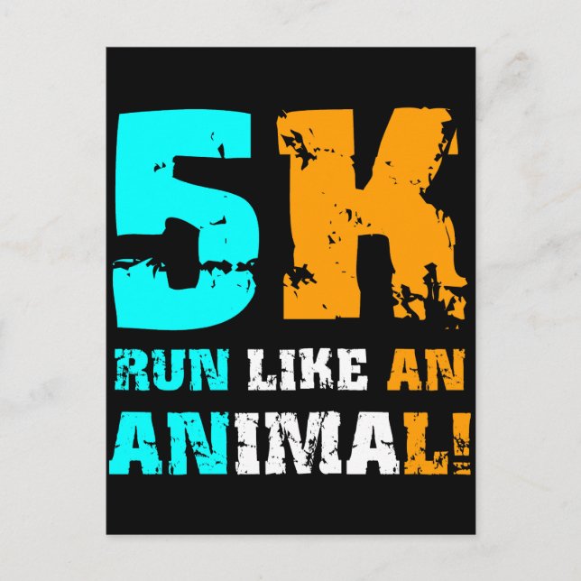 Funny 5K Vykort (Framsida)