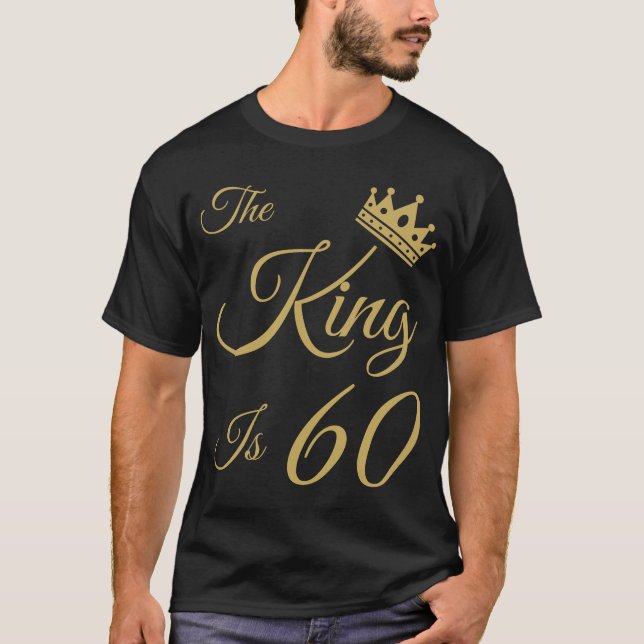 Funny 60:e födelsedag För manar T Shirt (Framsida)