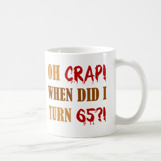 Funny 65e Birthday Gag Gift Kaffemugg
