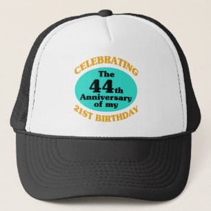 Funny 65e Birthday Gag Gift Keps