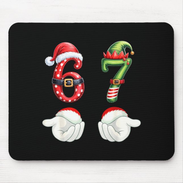 Funny 67 Christmas Pajamas Six Seven Meme 6 7 Elf  Musmatta (Framsidan)