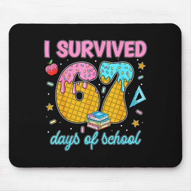 Funny 67 Days Of School Meme Teacher Student Tee  Musmatta (Framsidan)