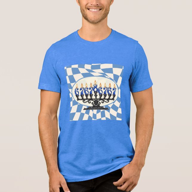 Funny 67 Joke Hanukkah Unisex Shirt T (Framsida)