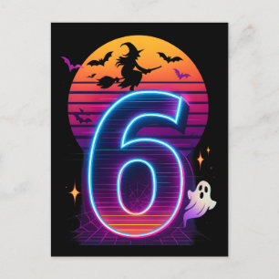 Funny 67 Meme Halloween-matchning Helg Vykort