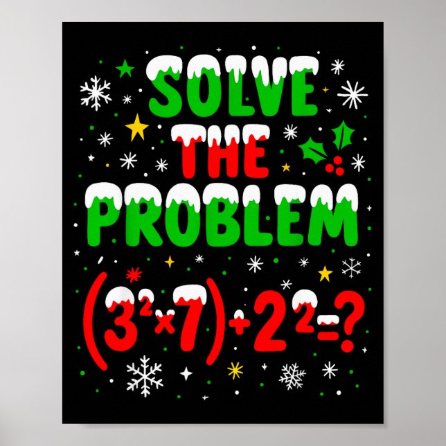 Funny 67 Meme Pemdas Elementary Math Teacher 6 7 C Poster (Framsidan)