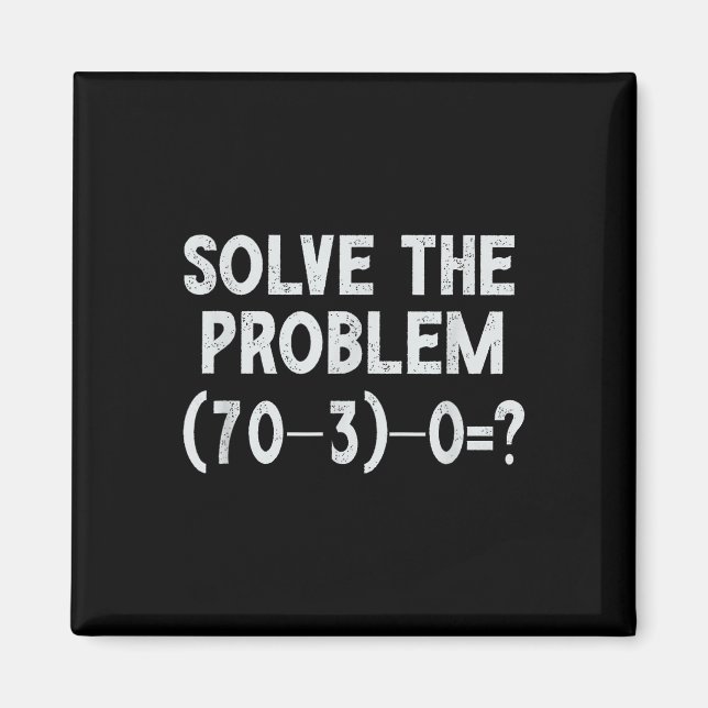 Funny 67 Meme Pemdas Elementary Math Teacher Brain Magnet (Framsidan)