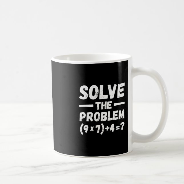 Funny 67 Meme Pemdas Elementary Math Teacher Humor Kaffemugg (Höger)