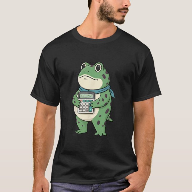 Funny 67 Meme Pemdas Math Teacher Six Seven Frog  T Shirt (Framsida)