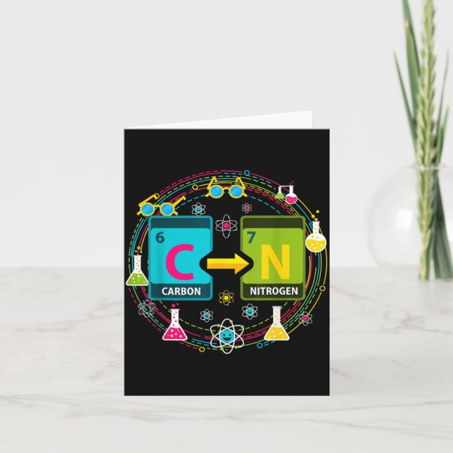 Funny 67 Meme Science Chemistry Teacher Periodic T Kort (Framsida)