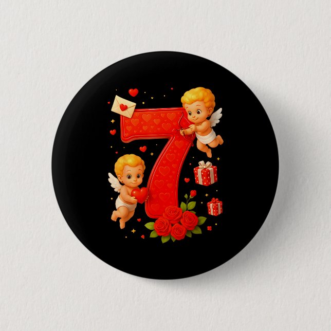 Funny 67 Meme Six Seven Matching Couples Valentine Knapp (Framsida)