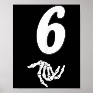 Funny 67 Sex Sju PM par matchande Halloween Poster
